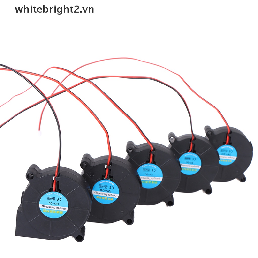 Quạt Tản Nhiệt Turbo 5V 12V 24V 5015 Cho Máy In 3D