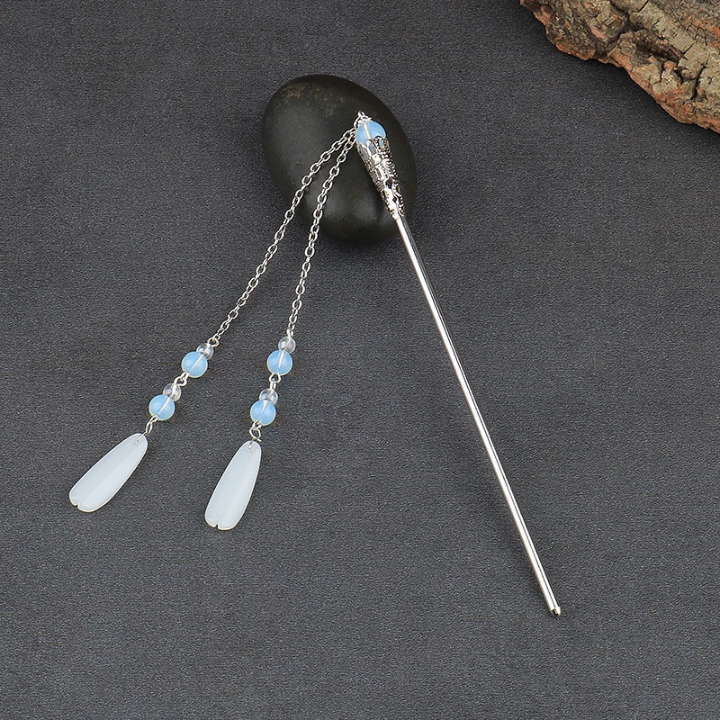 Trâm Cài Tóc Handmade Thiết Kế Tua Rua Đơn Giản Thời Trang Dành Cho Nữ