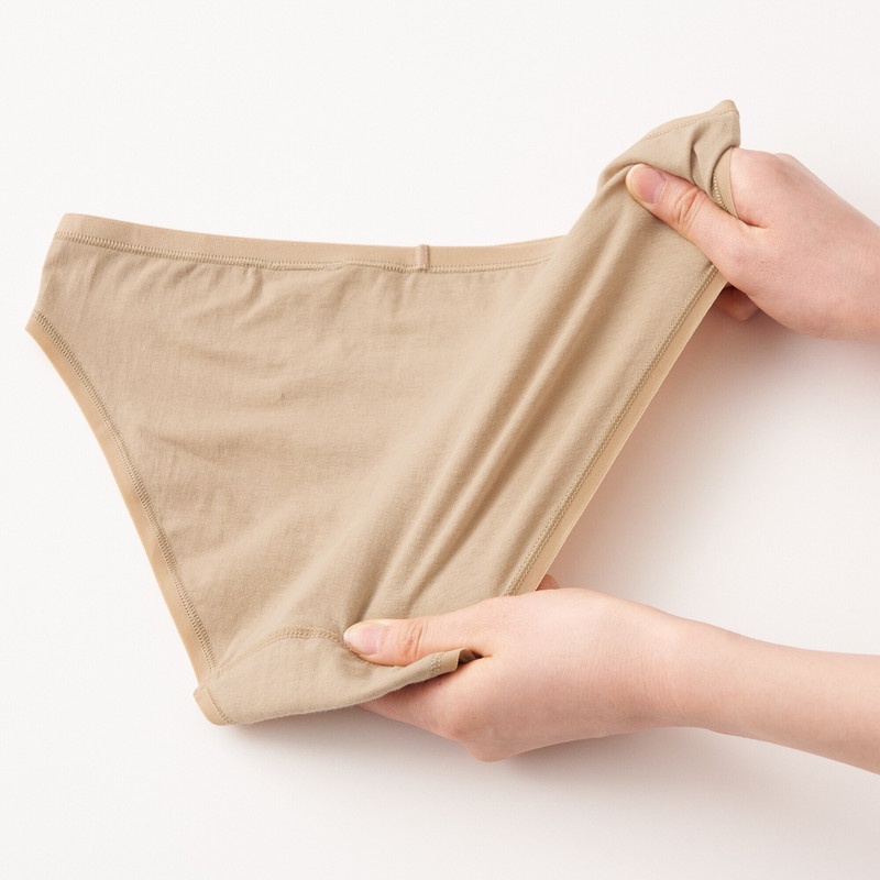 Muji Quần Lót Bikini Co Giãn Vải Jersey