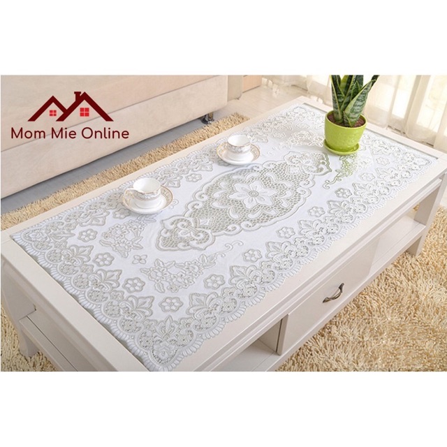 Khăn 40cm x 84cm ren nổi cao cấp