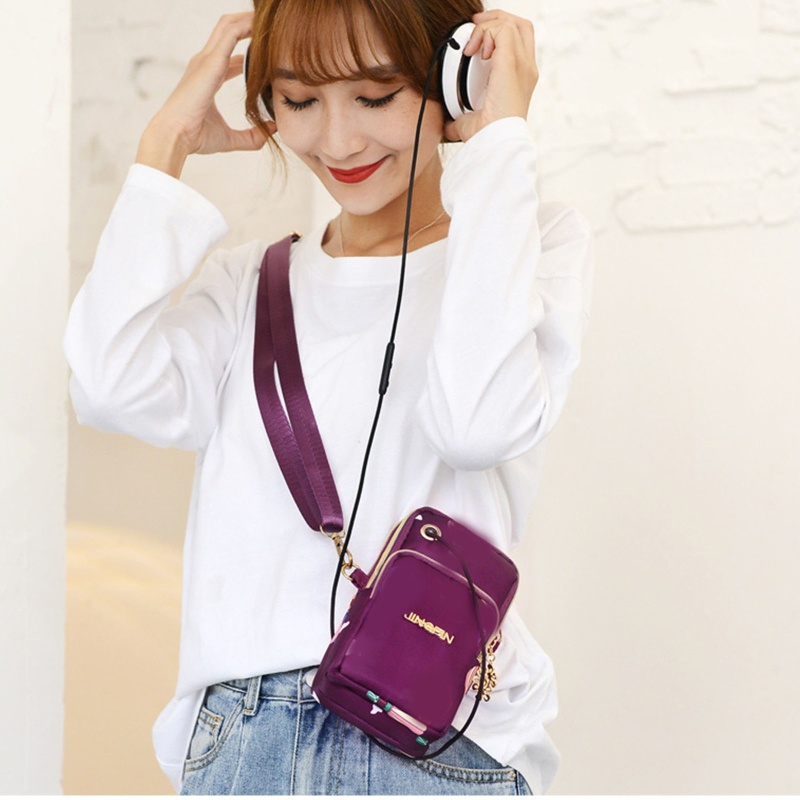 Túi Đựng Điện Thoại/Tiền/Chìa Khóa Đeo Vai Cổ Điển