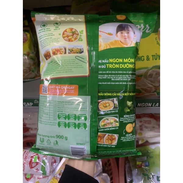 Hạt Nêm Knorr Thịt Thăn Xương Ống Tuỷ 900g
