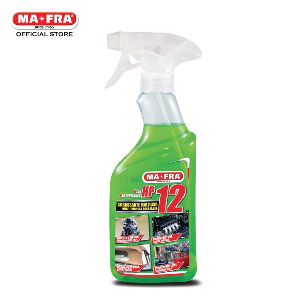 Dung dịch tẩy rửa khoang máy tẩy dầu mỡ đa năng Mafra HP12 (1 lít)- ITALY