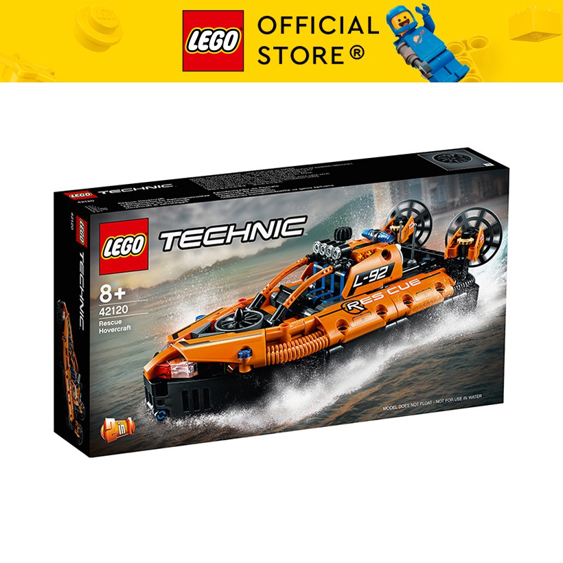 LEGO TECHNIC 42120 Ca nô Đệm Khí Cứu Hộ ( 457 Chi tiết)