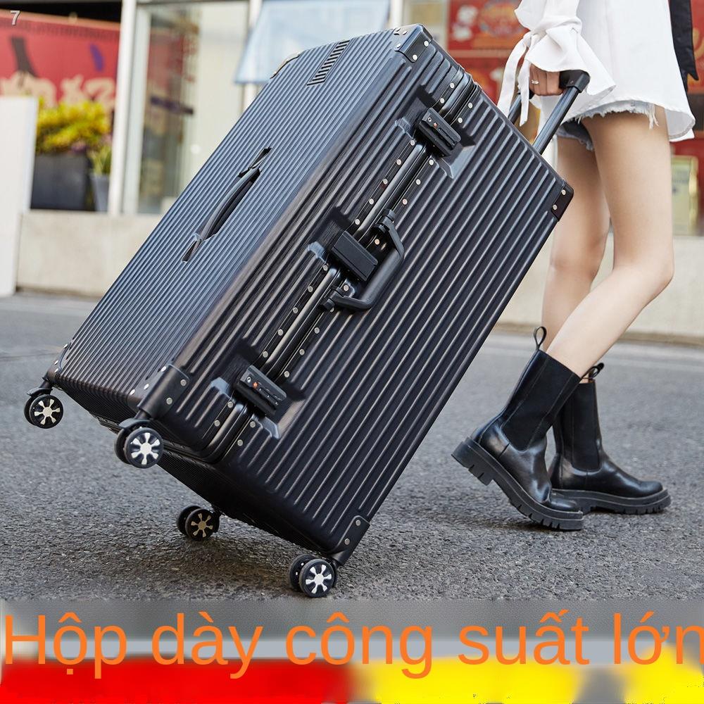 vali ngoại cỡ 32 inch mật khẩu công suất lớn khung nhôm xe đẩy nữ nam cực 30 bánh đa năng k