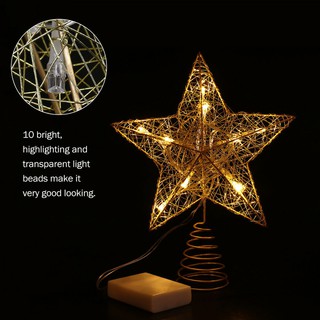 Ngôi Sao Trang Trí Cây Thông Noel