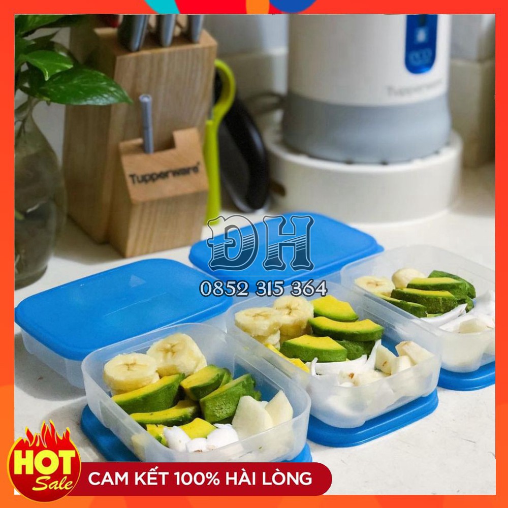 Bộ hộp trữ đông Tupperware - Freezermate Fit set (7 hộp) - Nhựa nguyên sinh