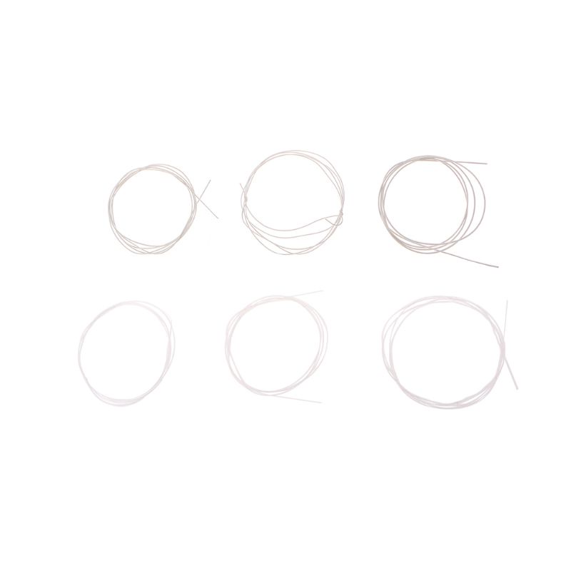 Set 1 Bộ Dây Đàn Guitar Bằng Nylon 39 Bạc Bền 1 Bộ