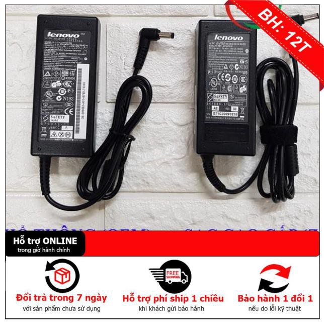 Sạc Laptop Lenovo 19V-3.42A ( Adapter Lenovo G460 G470 G480 G450 19V - 3.42A ) tặng dây nguồn