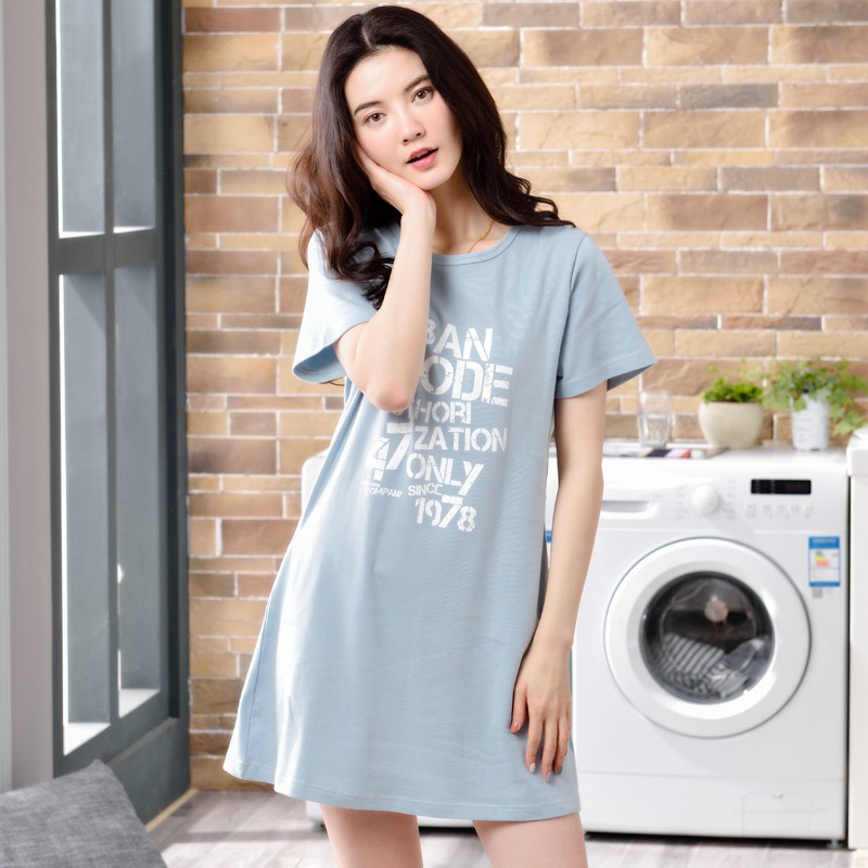 ĐẦM NGỦ | VÁY NGỦ DÁNG SUÔNG chất vải cotton 100% thông thoáng
