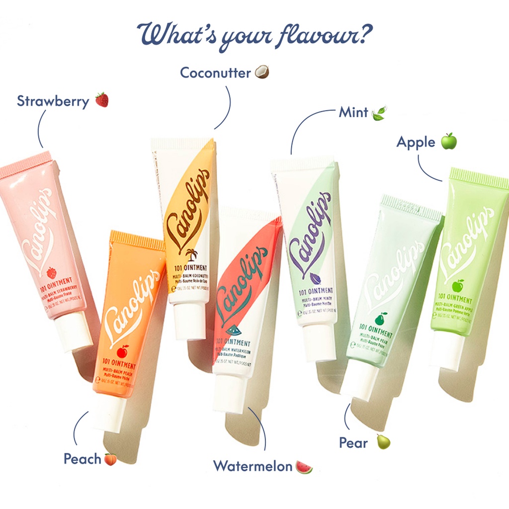 Son dưỡng hương trái cây Lanolips 101 Fruities