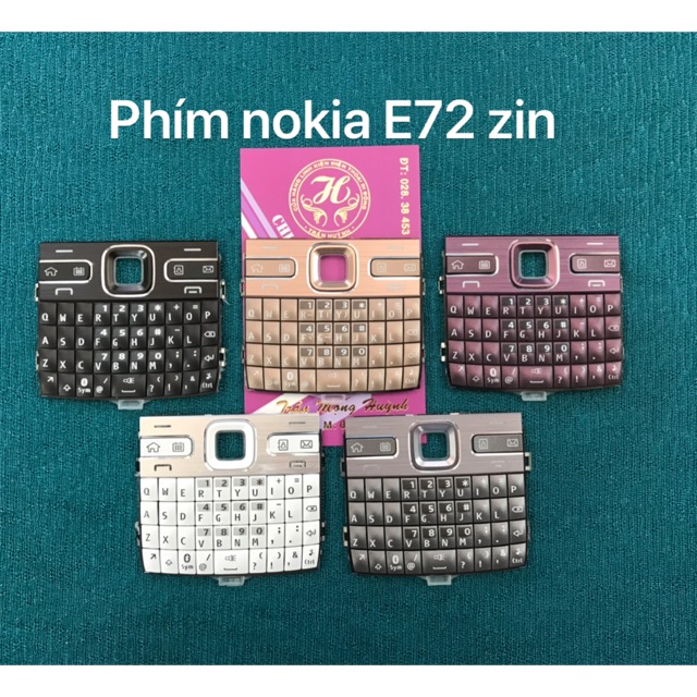 Bàn phím nokia E72 zin theo máy-mới 100%