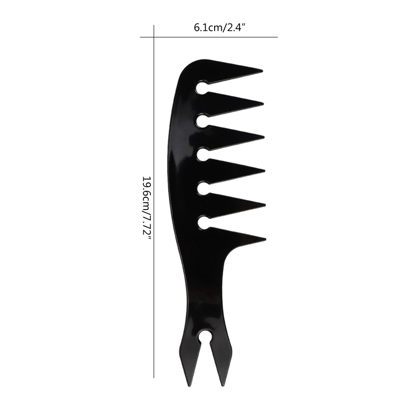 Lược Chải Tóc Răng Thưa Chống Tĩnh Điện Chuyên Dụng Cho Salon