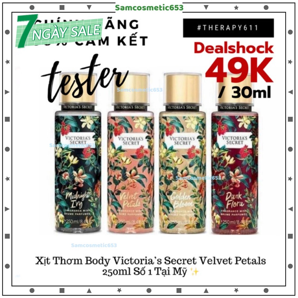 ..::✨Xịt Body Mist Dưỡng Thể Victoria’s Secret Wild Floral✨::..