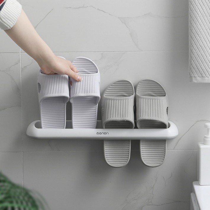 Combo 2 Giá Treo Khăn Treo Dép Nhà Tắm Kệ Treo Đồ Đa Năng OENON Cao Cấp