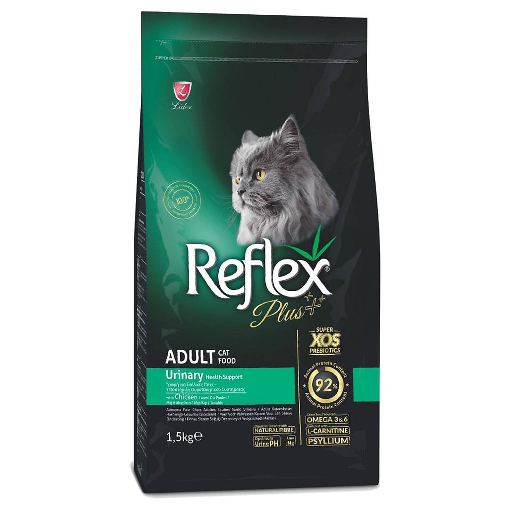 Thức ăn hạt cho mèo trưởng thành Reflex Plus Adult Cat Food (1,5kg)