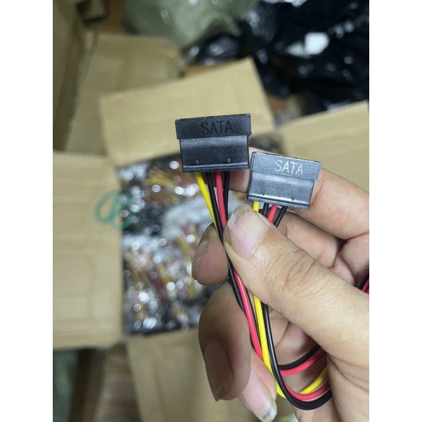 Combo 10 sợi cáp chia nguồn sata giá rẻ- Mua càng nhiều càng rẻ