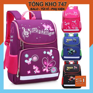 Sỉ Balo chống gù, cặp học sinh tiểu học có phản quang BL101 S39