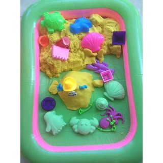 gói 500gram cát động lực -Cát vi sinh - Cát động lực cho bé Space Sand mã POU27 Fnice