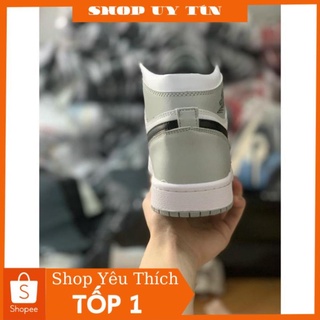 (FREESHIP+ẢNH THẬT)Giày 𝙟𝙤𝙧𝙙𝙖𝙣 1 xám cao cổ full box bill- dây phụ