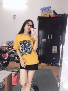 Áo kim sa thêu hổ