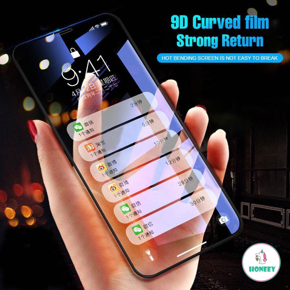 Kính Cường Lực 9D Hd 9H Bảo Vệ Toàn Màn Hình Cho Iphone 15 Pro Max 11 14 12 13 Pro Max 8 7 6S Plus