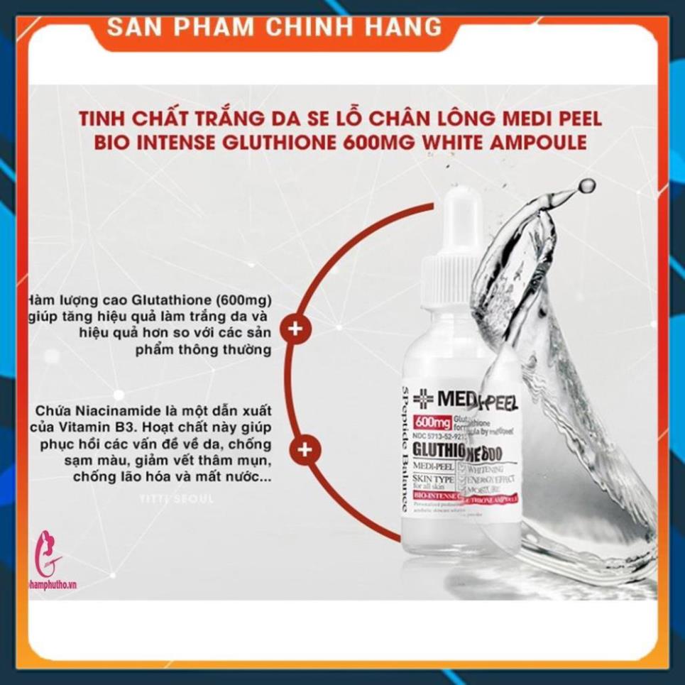 Tinh chất trắng da MEDI PEEL Serum Gluthione 600 White Ampoule sản phẩm dành cho SPA cao cấp !