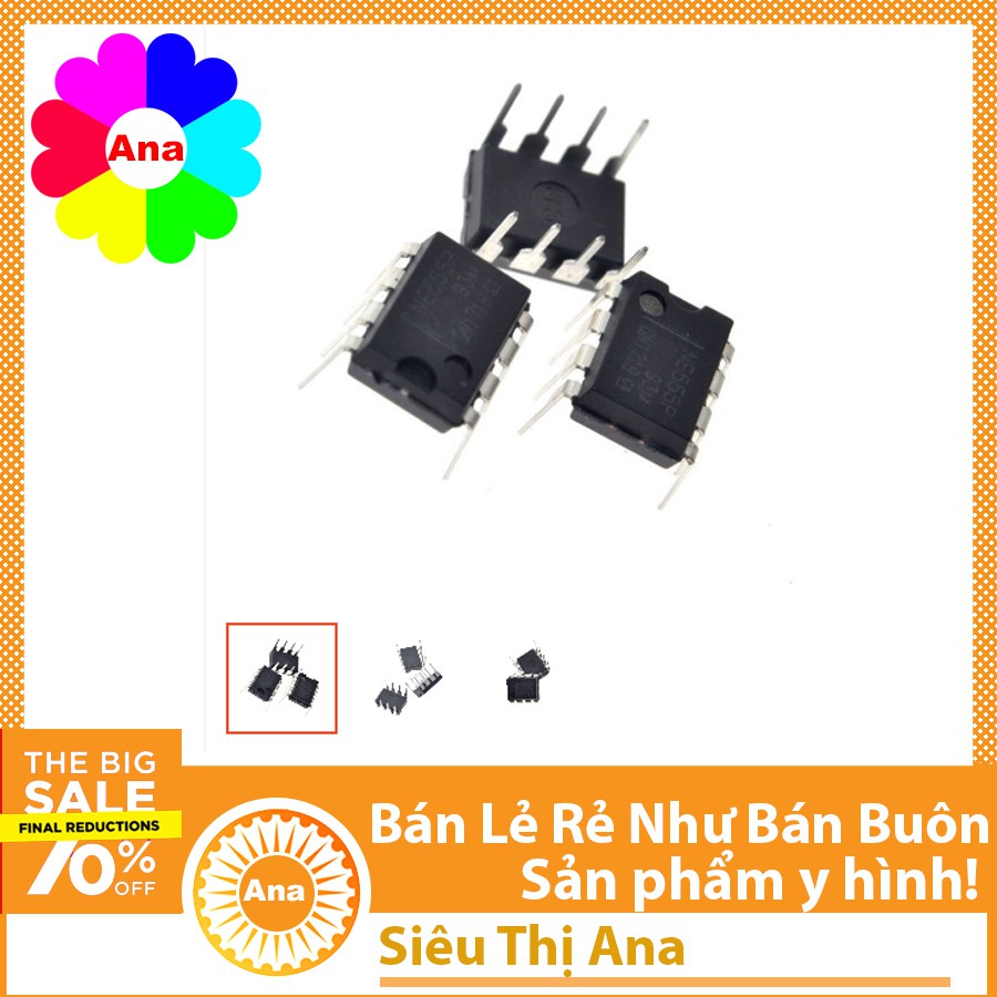 IC NE555 DIP8 chân cắm | BigBuy360 - bigbuy360.vn