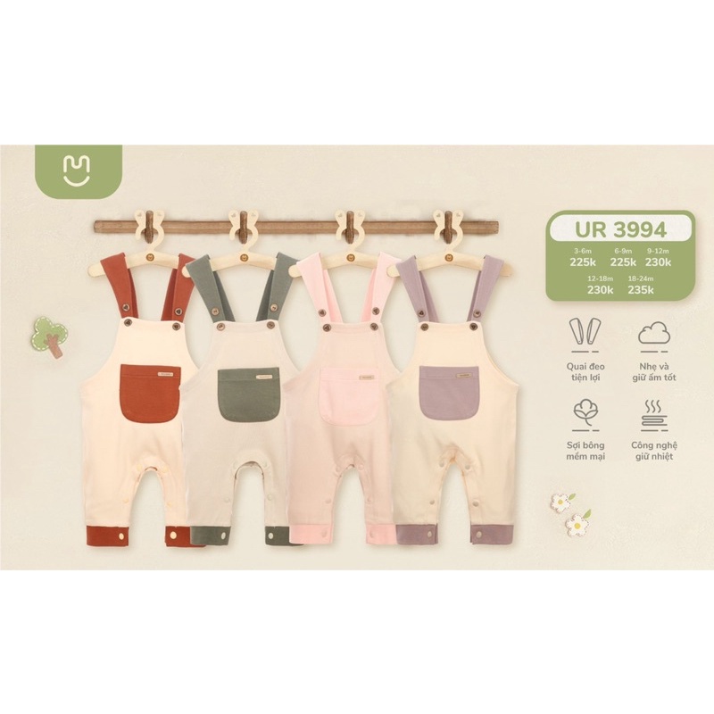 Yếm cotton siêu mềm cho bé UR3994