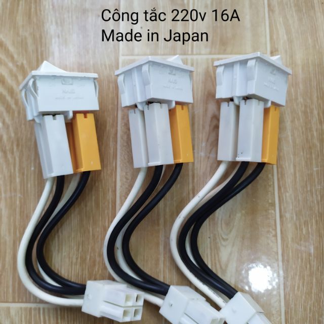 Công tắc 220v 16A Made in Japan