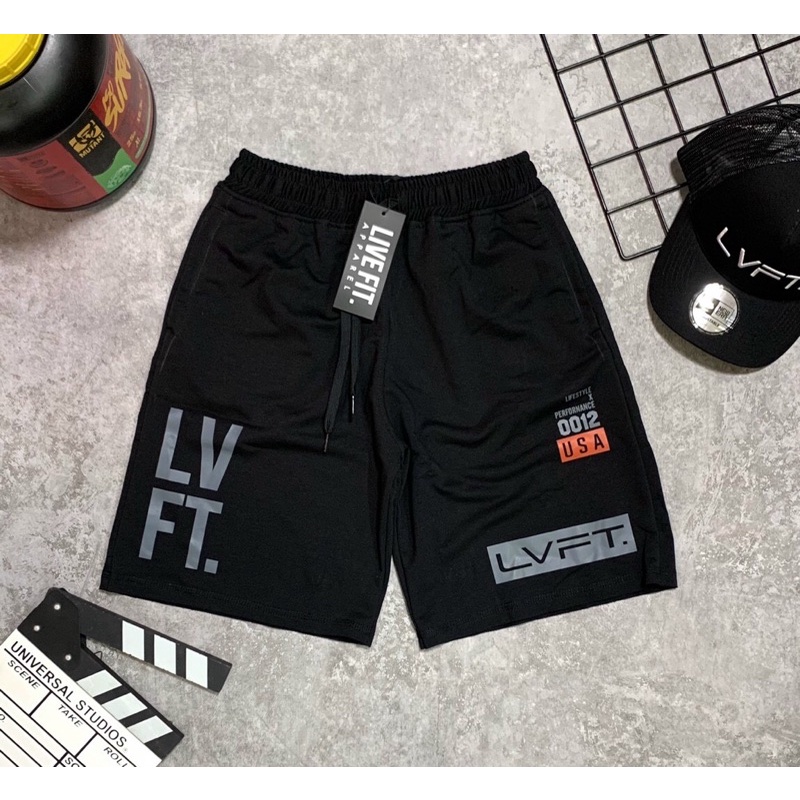 [SALE SỐC] quần short gym nam LIVEFIT,quần đùi nam cực chât.