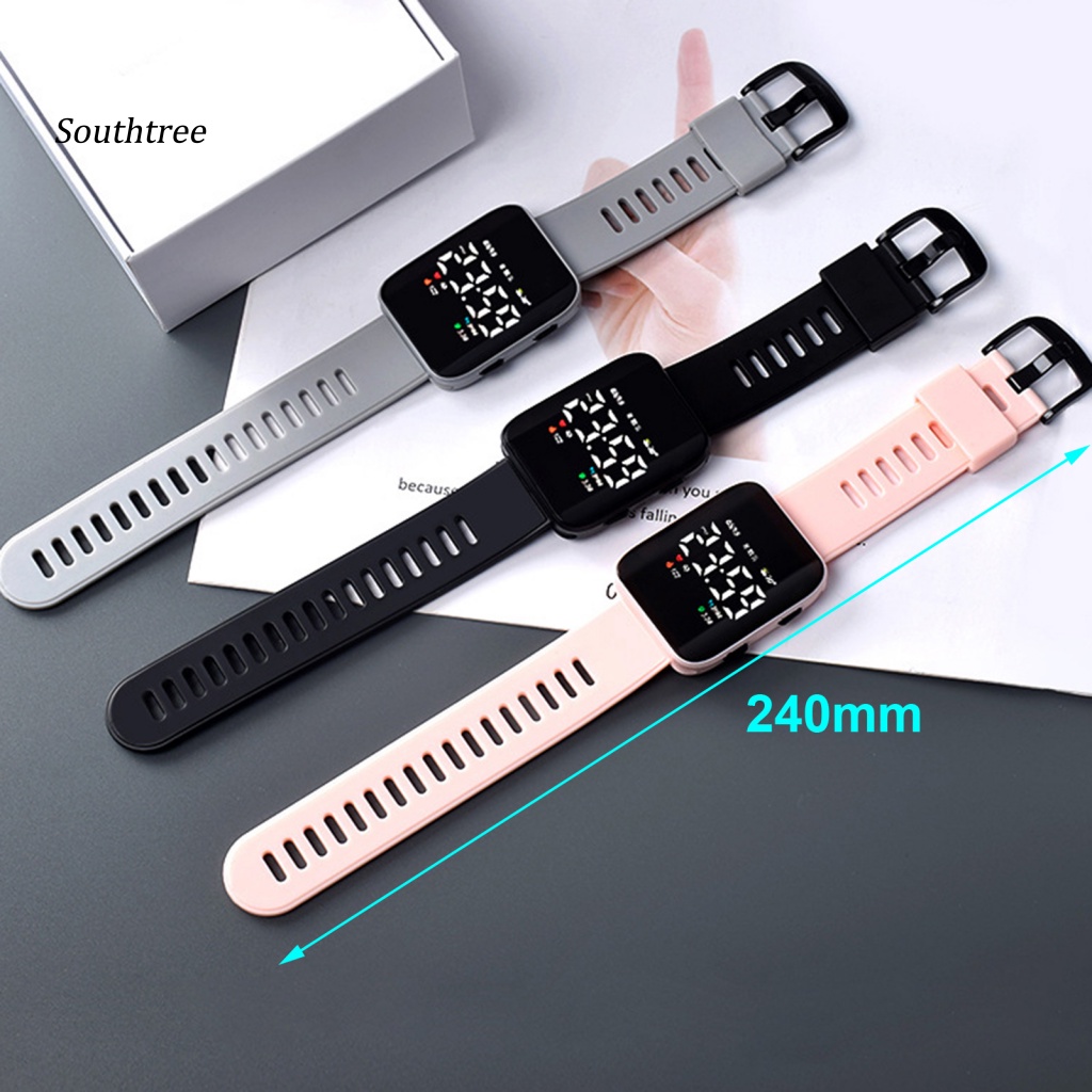 Đồng hồ điện tử chống nước có đèn LED cho học sinh