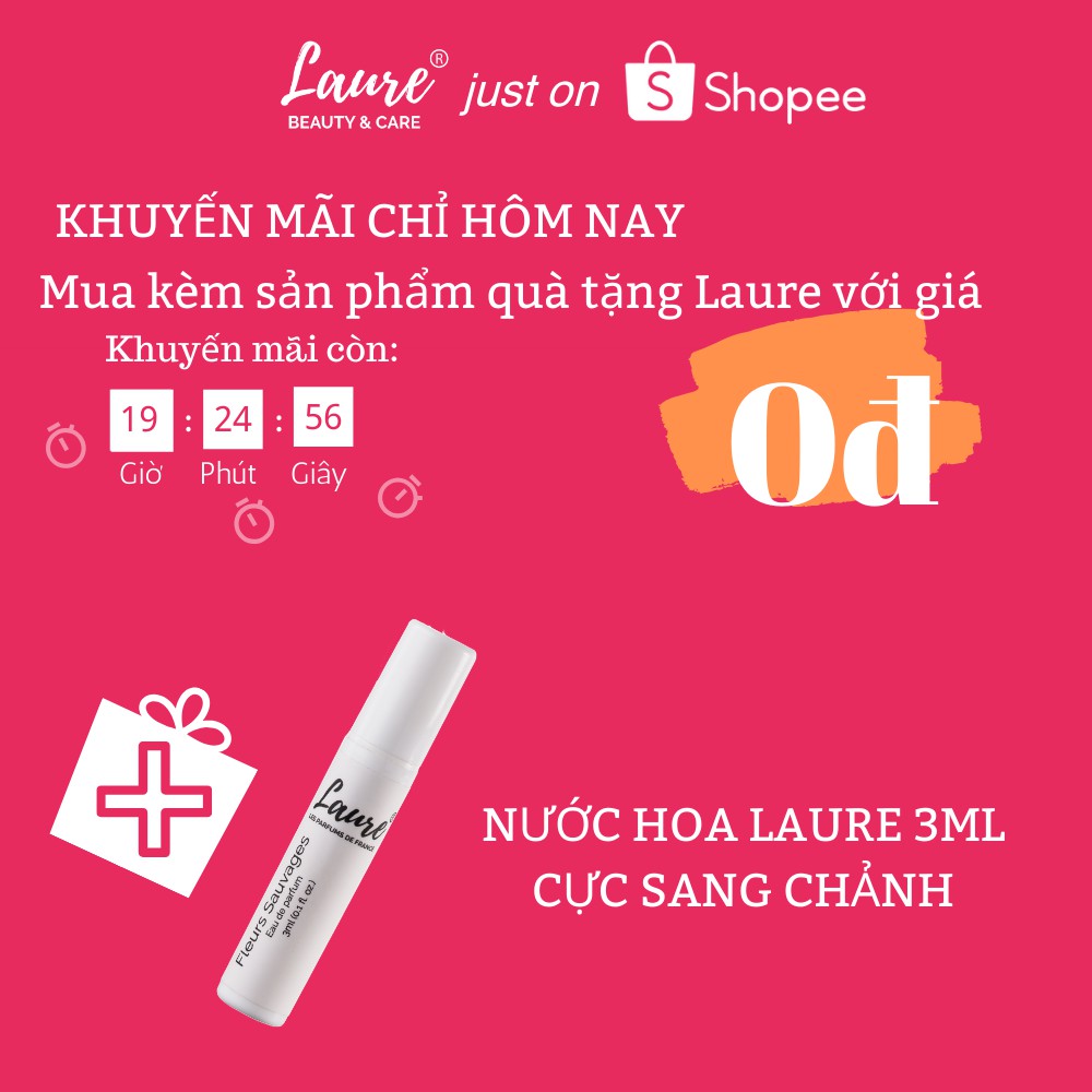 Gel rửa cốc nguyệt san Laure Cleaner Gel 30ml