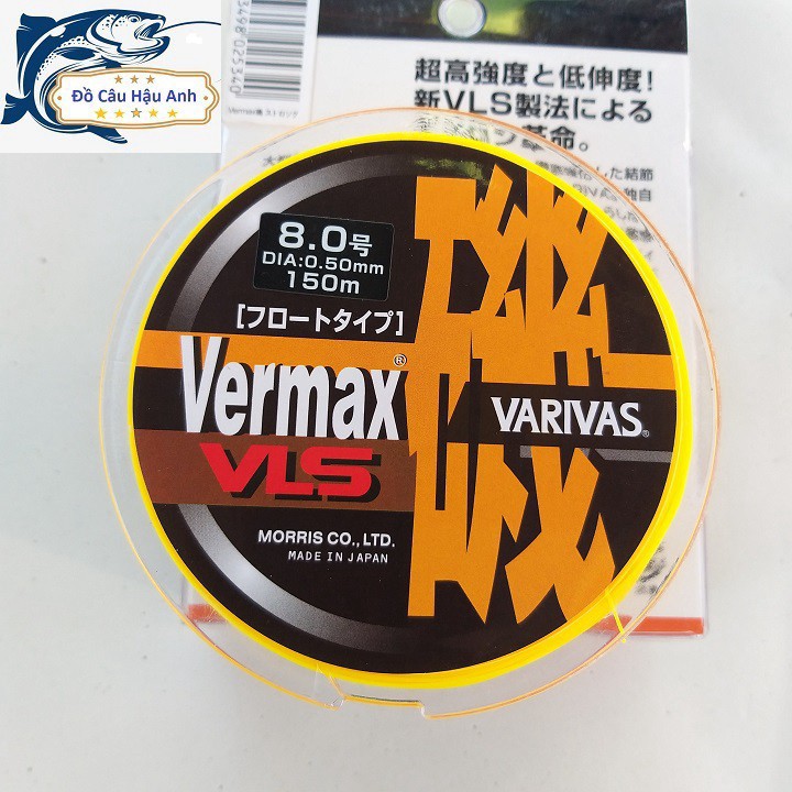 [Thanh Lý] Cước câu cá Vermax 150m màu vàng siêu bền ( giá siêu khuyến mại )