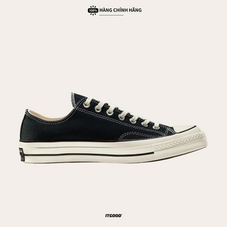 Giày Converse Chuck Taylor 1970's Black Cổ thấp [Chính hãng] 162058C