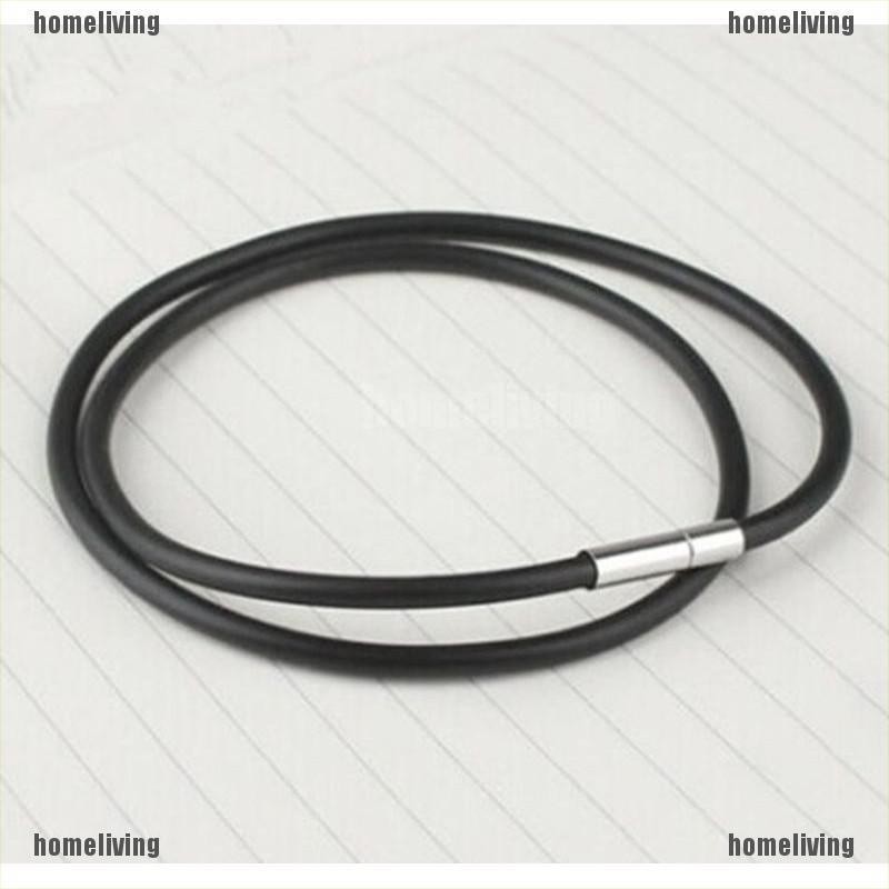 Vòng cổ Da Bò Có Khóa Thép Thời Trang Cho Nam