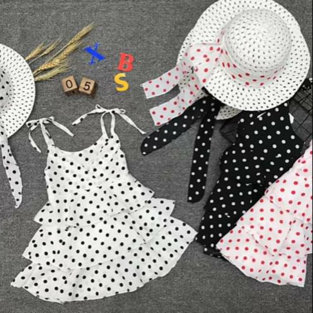 Váy 2 dây bé gái 12-25 kí