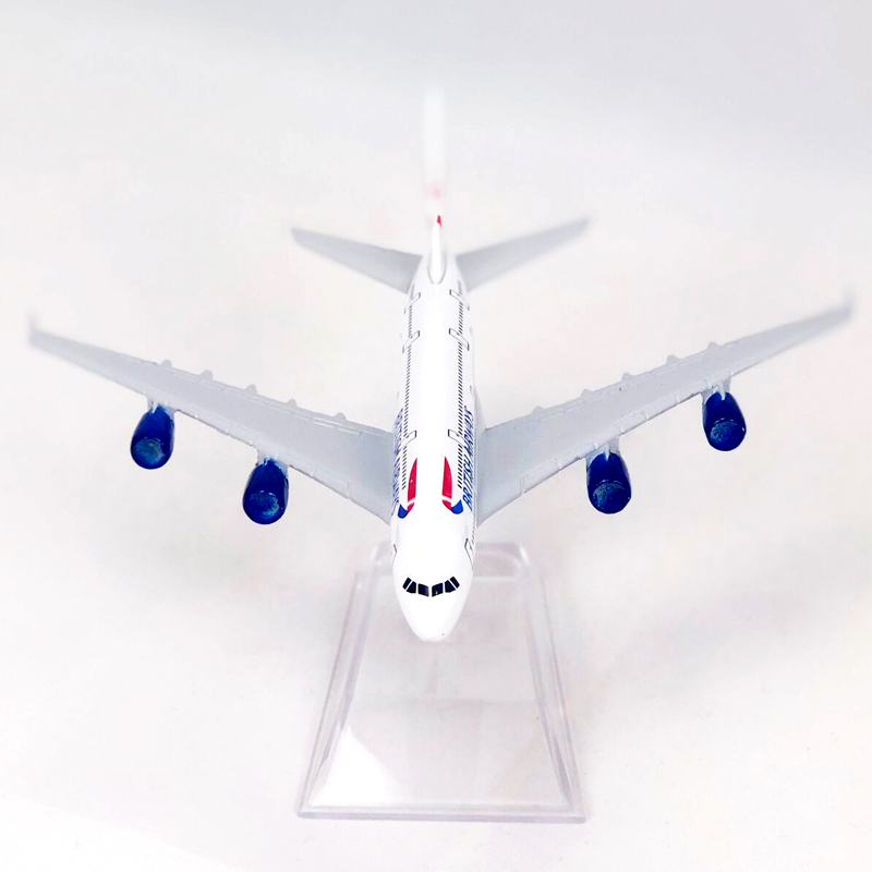 AIRCRAFT MODEL Mô Hình Máy Bay Đồ Chơi A380 Uk Airbus 380 16cm