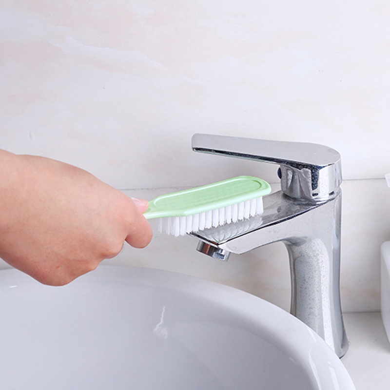 1 Bàn Chải Chà Giày Lông Mềm Khử Trùng Màu Trơn