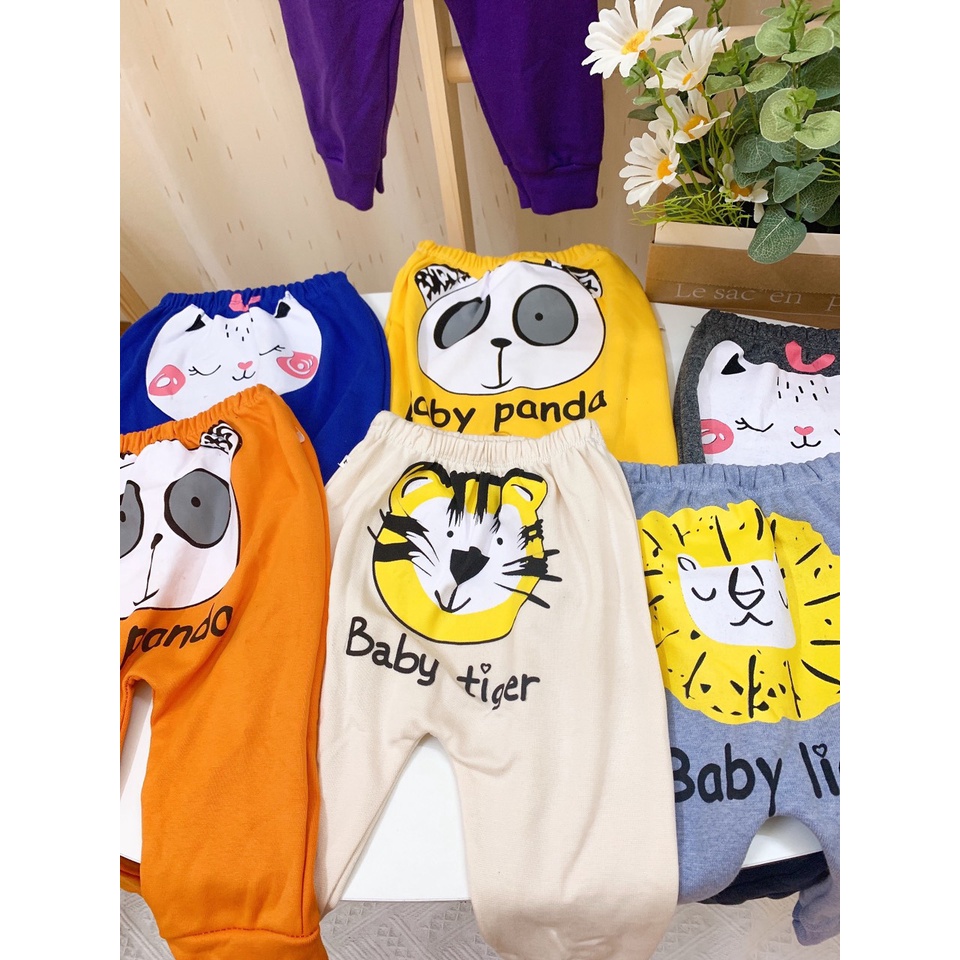 Quần len in mông thú ngộ nghĩnh cho bé trai và bé gái K080