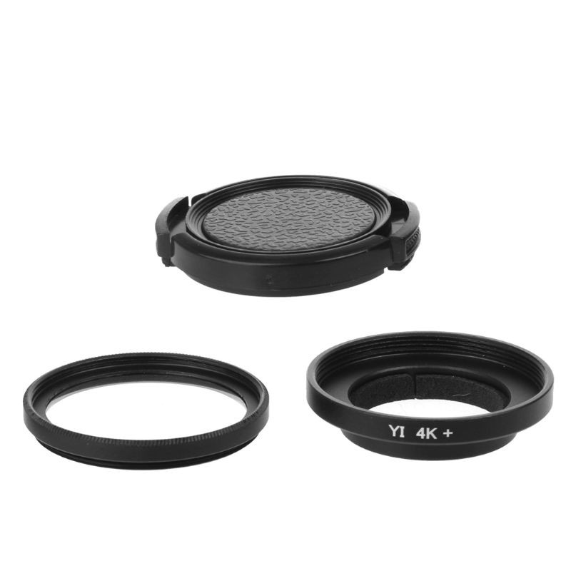 Bộ kính lọc UV + nắp bảo vệ cho máy ảnh Xiaomi Yi