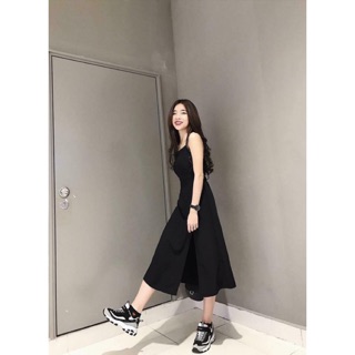 Đầm mút ngực dây lưng