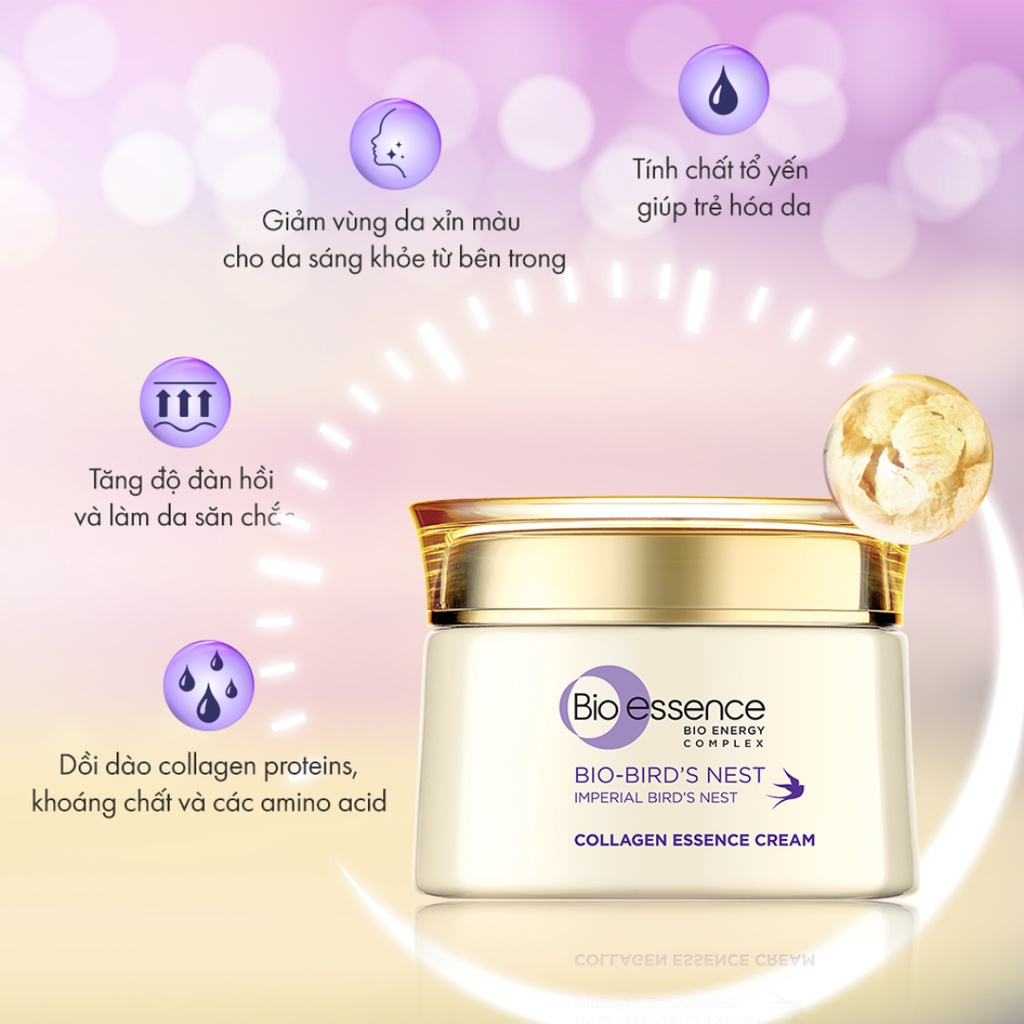 Kem Dưỡng Bio Essence Dưỡng Da Tươi Sáng Căng Mọng 50g