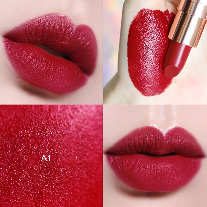 [Hàng mới về] Thỏi son lì thiết kế vỏ ngoài đẹp mắt chất son chống nước không dính | BigBuy360 - bigbuy360.vn