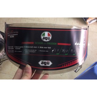 Kính nón bảo hiểm fullface AGU
