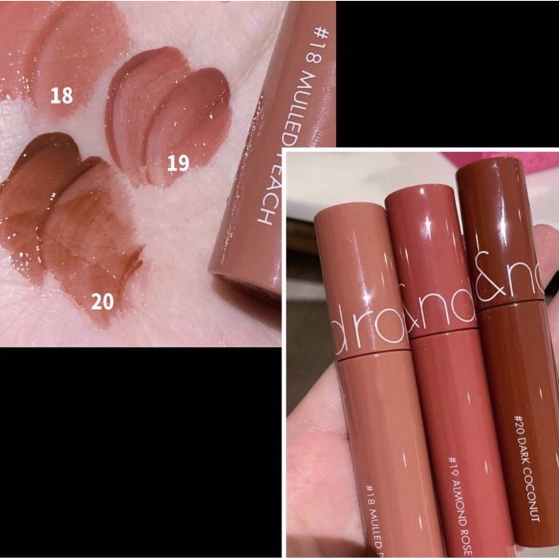 ROMAND JUICY LASTING TINT RIPE FRUIT vs VELVET TINY AUTUMN VIBE | BigBuy360 - bigbuy360.vn