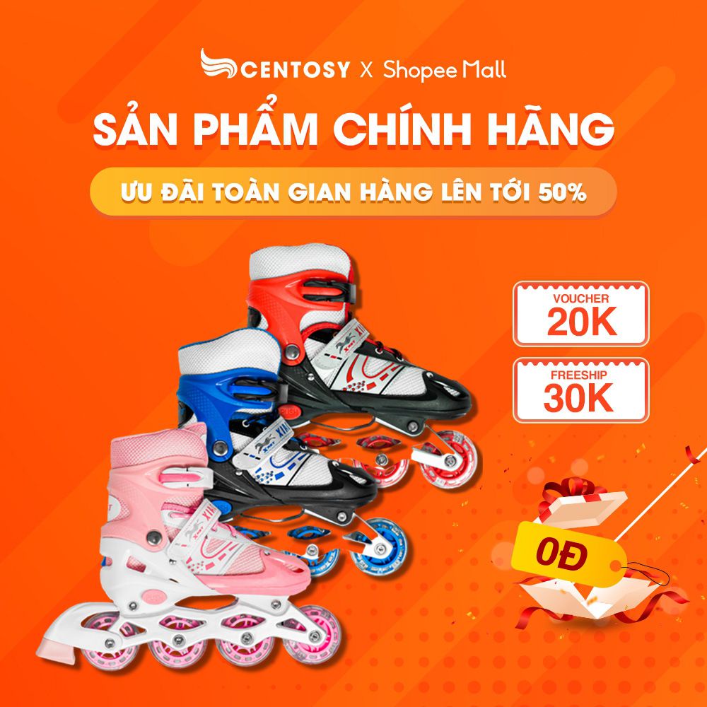 Giày Patin Trẻ Em  Bear - Có Đèn Bánh, Form Chắc Chắn, Phanh Chân An Toàn