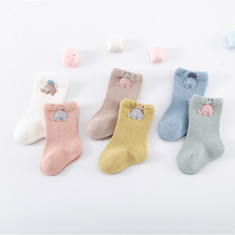 XẢ LẺ SIZE SIÊU RẺ- Tất trẻ em.Sét 3 đôi tất cổ cao cho bé hình ngộ nghĩnh đáng yêu