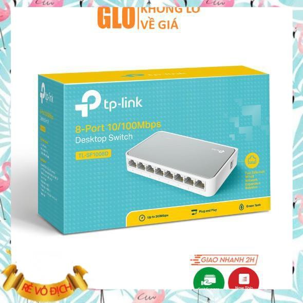 (Giá sỉ)  Switch 8 Port 10/100 Tplink SF1008D (8 Cổng)  - M103