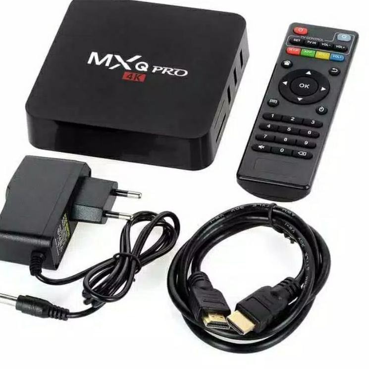 Hộp Tv Mxq Pro 4k Box Media Player Ram 2 Rom 16 Android 9